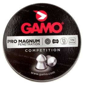Chumbinho Gamo Pro Magnum 5.5mm - Latinha c/ 250 unidades