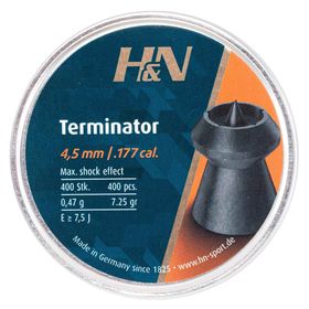 Chumbinho Profissional H&N Terminator 4.5mm 400un