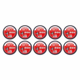 Kit 10 Chumbinho Attack 5.5mm - 1.250UN