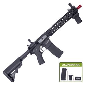 Rifle de Airsoft AEG M4 Carbine Long SA-E06 Black EDGE E-Series - Specna Arms