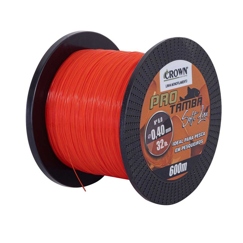 linha-pro-tamba-soft-orange-0-40mm-600mt-crown-z1