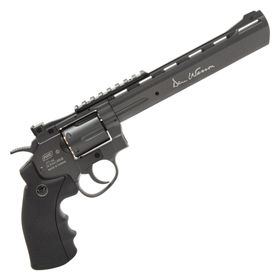 Revolver de Pressão CO2 Dan Wesson 8” Grey 4.5mm Full Metal – ASG