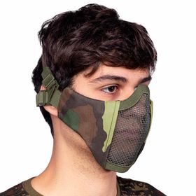 Máscara de Airsoft Confort Woodland
