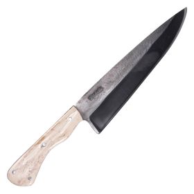 Faca do Chefe Laminada 8" LP Aço Carbono 5160 Cabo em Osso - D'Ávila