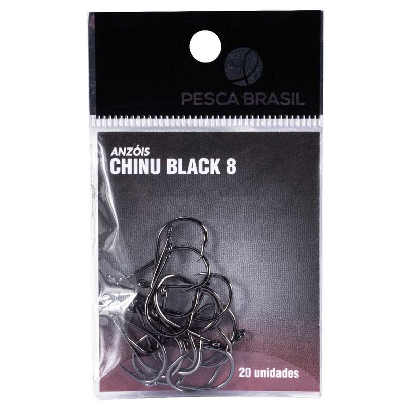 anzol-chinu-black-8-24mm-pacote-c-20-unidades-pesca-brasil-z3