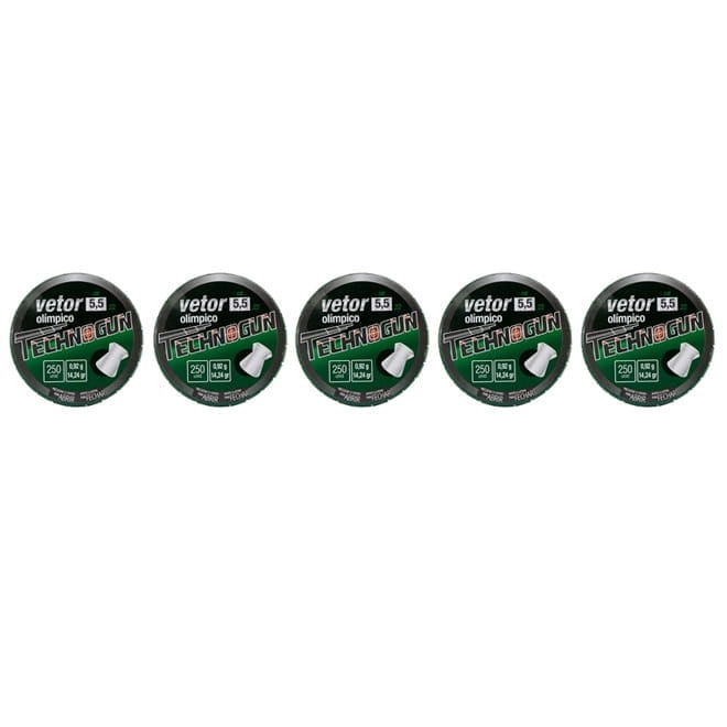 chumbinho-technogun-vetor-olimpico-5-5mm-250-unid-kit-com-5-unid--l1