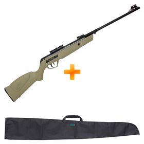 Carabina de Pressão CBC Jade Mais Oxidada Tan 5.5mm + Capa