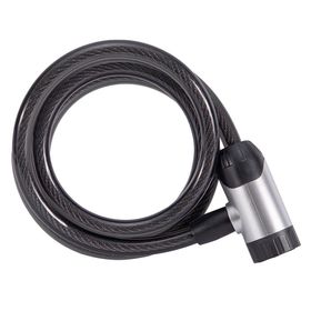 Cadeado Espiral Anti-Furto com Chave Para Bike 8mm com Cabo 100cm - ATRIO