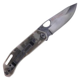 Canivete Komodo Black Titanium Inox com Clip - CIMO