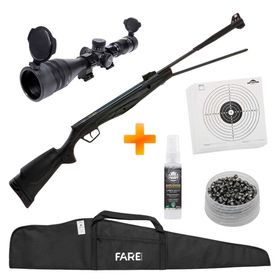 Carabina de Pressão Beretta RX40 4.5mm Nitro - Stoeger Airguns + Luneta Custom + Capa + Chumbinho + Alvos