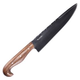 Faca Gaúcha Laminada 8” Aço Carbono 5160 com Cabo Sorocabano Madeira – D’avila