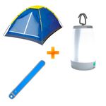 kit-camping-barraca-iglu-3-pessoas-azul-mor-lampiao-sinalizador-z1