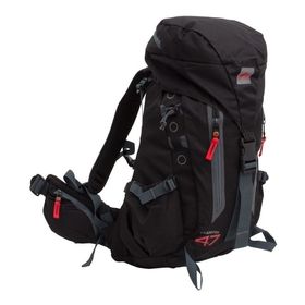 Mochila Crampon 47 Litros Preto - Trilhas e Rumos