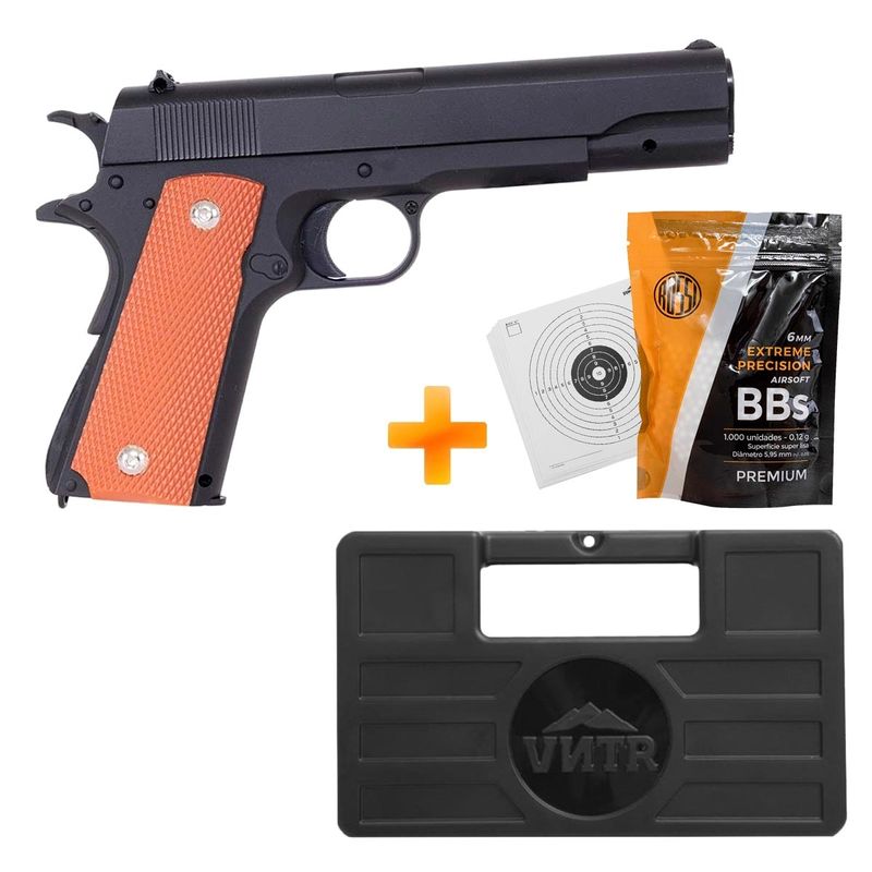pistola-de-airsoft-vg-1911-v14-spring-full-metal-6-0mm-–-vigor-bbs-maleta-alvos-z8