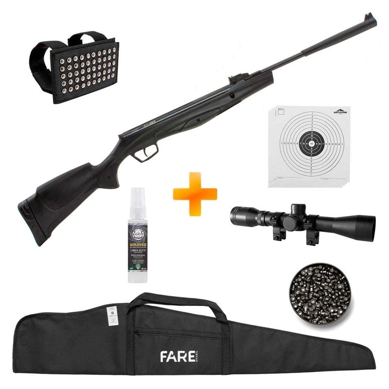carabina-de-pressao-beretta-rx20-dynamic-5-5mm-nitro-stoeger-airguns-luneta-4x32-porta-chumbinho-capa-chumbinho-alvos-z16