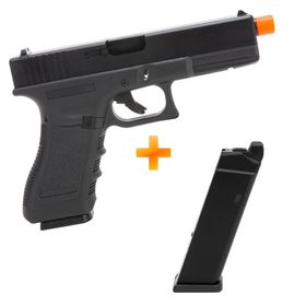 Pistola de Airsoft GBB Kosok G17 + Magazine Extra - E&C