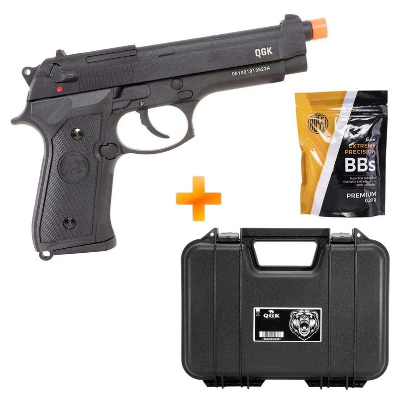 pistola-de-airsoft-a-gas-gbb-green-gas-fm-92-black-qgk-blowback-full-metal-–-qgk-maleta-bbs-z10