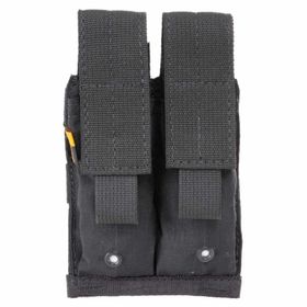 Bolso Porta Mag Duplo Pistola Preto - Tactical Dacs