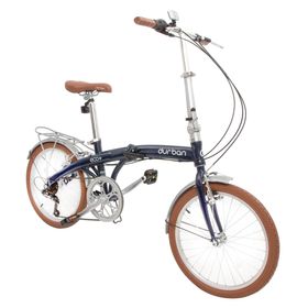 [USADO] Bicicleta Dobrável Aro 20” Durban Eco+ Azul com Quadro em Aço e 6 Marchas