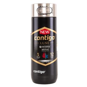 Garrafa Térmica Luxe Autoseal 473ml Preta – Contigo