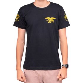 Camiseta Navy Seals Preta - Team Six