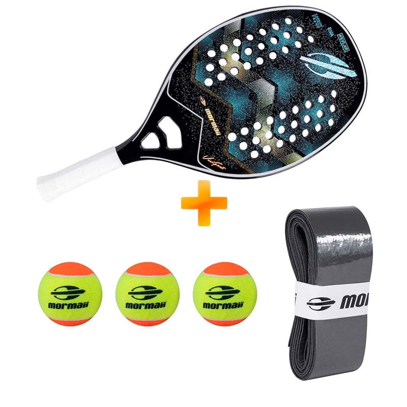 raquete-beach-tennis-vini-font-3-bolas-premium-overgrip-premium-mormaii-z1