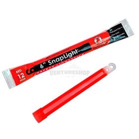 Cyalume Luz Química 15cm Snaplight Vermelha 12 horas