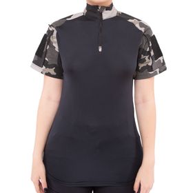 Camisa Combat Shirt Feminina Choque Black - Safo