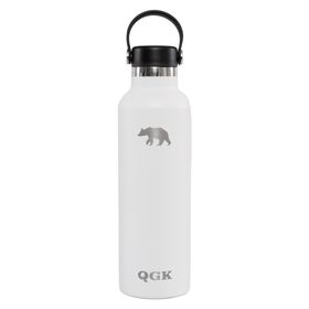 GARRAFA TERMICA PE QGK 750 ML BRANCO COM TAMPA