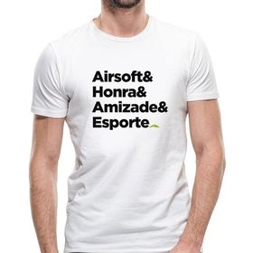 Camiseta Airsoft Fair Play Branca – VNTR