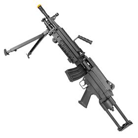 [USADO] - Rifle de Airsoft Suporte AEG LMG M249 Light – Rossi