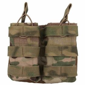 Bolso Porta Magazine Duplo de Fuzil para Colete Modular Multicam - ForHonor
