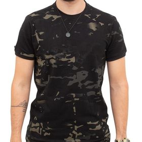 Camiseta T-Shirt Tech Camuflada Multicam Black - Invictus