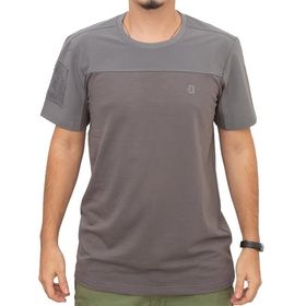 Camiseta Tática Infantry Cinza Pilot - Invictus