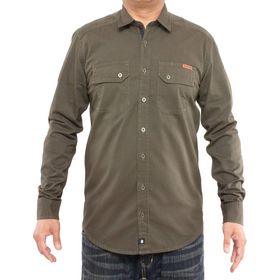 Camisa Tática de Sarja Endurance Verde Oliva - Invictus