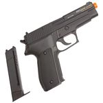 pistola-airsoft-sig-sauer-p226-slide-metal-cybergun-capa-de-brinde-m4