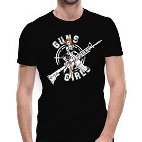 Camiseta M4 Guns & Girls Preta – VNTR