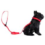 coleira-e-guia-de-silicone-vermelho-paws-z6