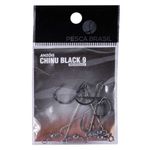 anzol-chinu-black-9-encastoado-pacote-com-4-unidades-pesca-brasil-z2