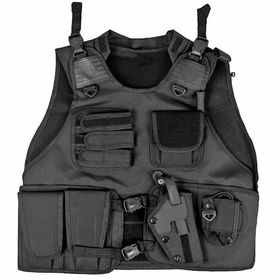 Colete Tático SWAT com Coldre e Suporte Camel Back - Treme Terra