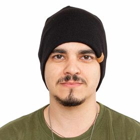 Gorro de Inverno Preto - Taitus