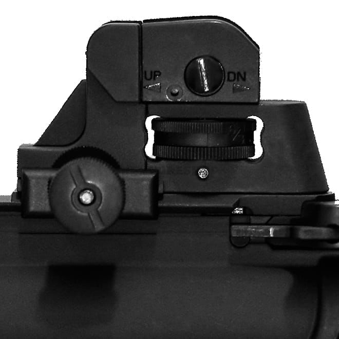 rifle-airsoft-aeg-m4a1-ris-blackwater-bw15-semimetal-lanterna-alvos-l5