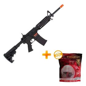 [USADO] Rifle de Airsoft AEG M4 RIS Kompetitor com Blowback - APS