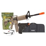rifle-de-airsoft-m4a1-carbine-cm16-tan-aeg-g-g-pistola-de-airsoft-p1918-spring-bb’s-capa-oculos-z2