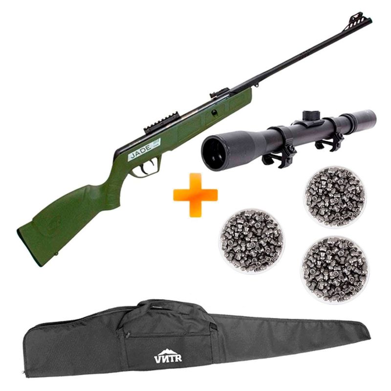 carabina-de-pressao-cbc-jade-mais-nitro-oxidada-verde-4-5mm-luneta-4x20-capa-chumbinho-z12