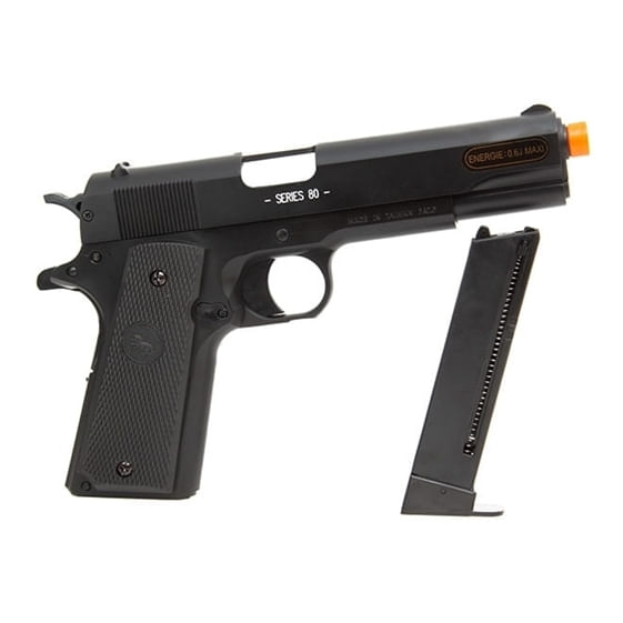 pistola-de-airsoft-colt-m1911-a1-slide-metal-cybergun-maleta-bb-s-alvos-m4