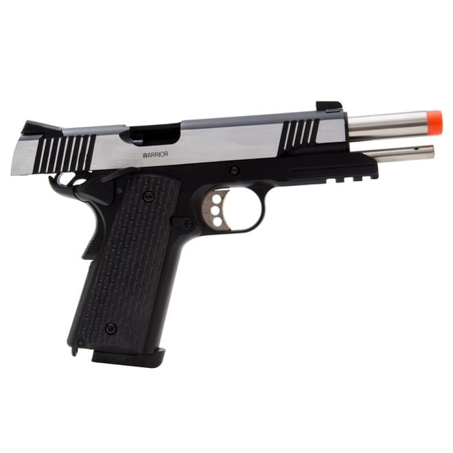 pistola-de-airsoft-a-gas-gbb-green-gas-r28-m1911-warrior-black-silver-com-blowback-l4