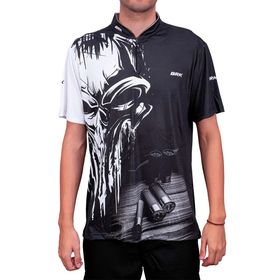 Camisa Masculina Brk Militar Atirador Caveira Com Proteção UV50 - BRK