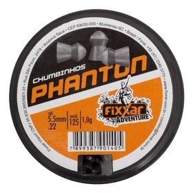 Chumbinho Phanton 5.5mm 125 unidades - Fixxar
