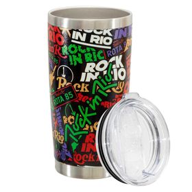 Copo Térmico Lucky 591ml Rock in Rio Wall - Glück